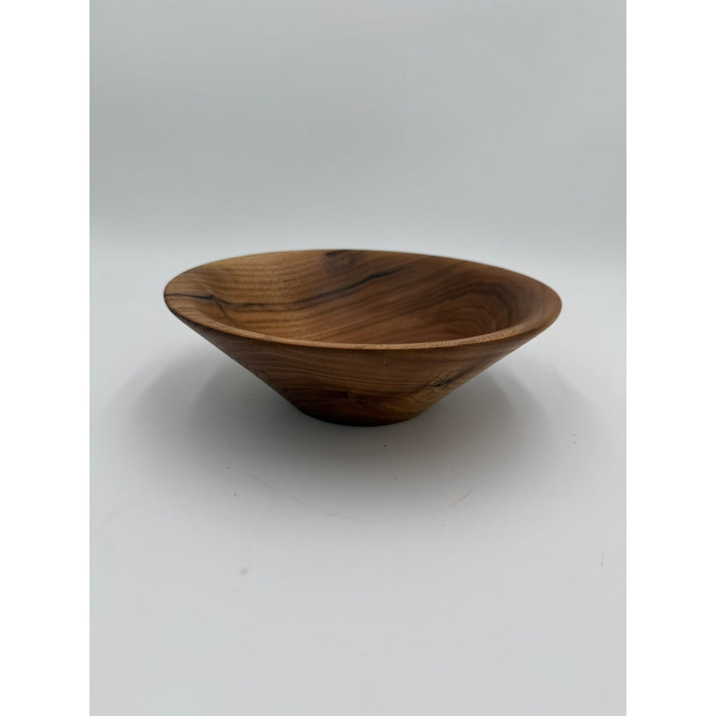 Hand-Turned Butternut Wood Bowl