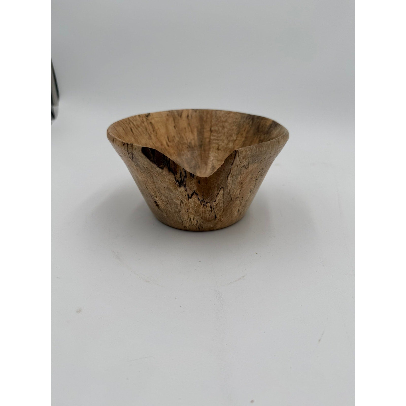 Natural Edge Spaulted Maple Bowl