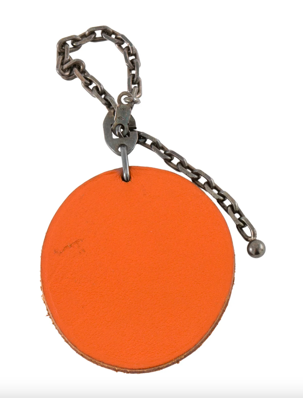 7240 - Hermès Gulliver & Chevre Orange Bag Charm
