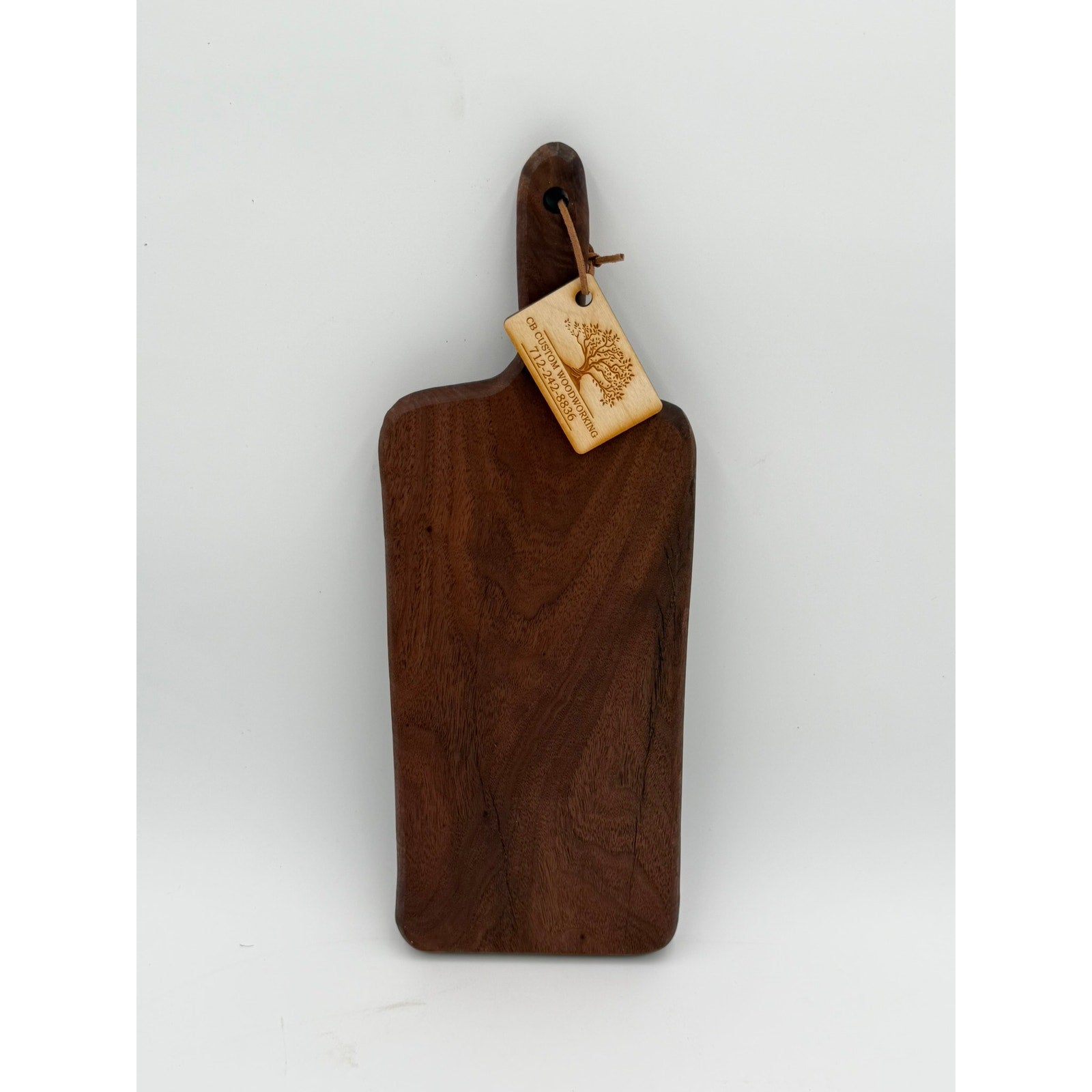 Walnut Charcuterie Board With Rich Grain Beauty, 15 x 5.5 x 1 inches, decorative serving tray, functional cutting board, handmade kitchen, o