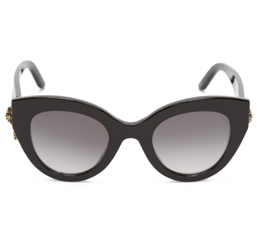 6782 - Women's Skull Pendant Jewelled Sunglasses