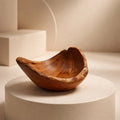 Live Edge Black Cherry Hand Turned Bowl, 7.5 x 5.5 x 2.5 in, food safe finish, rustic decor, functional gift