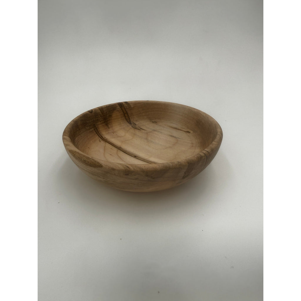 Ambrosia Maple Individual Salad Bowls, Set of 5, Handcrafted Wood, 5.25 x 1.75 Inches, SKU 1467