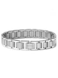 Caravelle by Bulova Mens Stainless Steel Link Bracelet - NWT