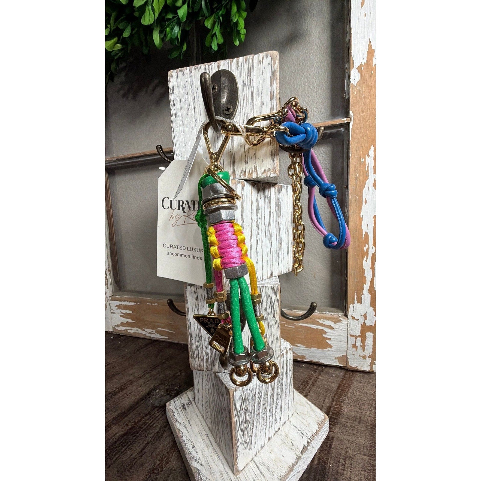 5297 - Prada Rope Robot Bag Charm Strap