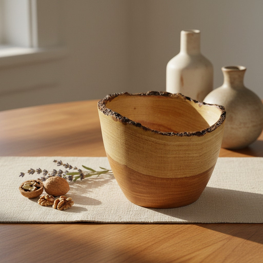Live Edge Honey Locust Bowl