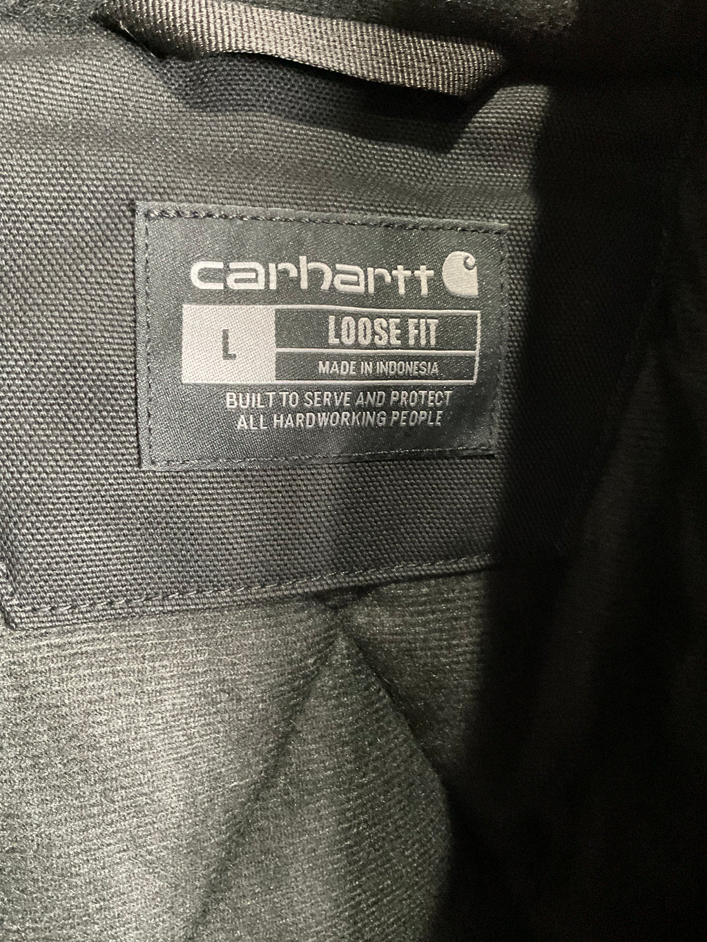 Carhartt Wind Fighter Jacket - Duck Insulated Flannel Lined (NWT with Fading)