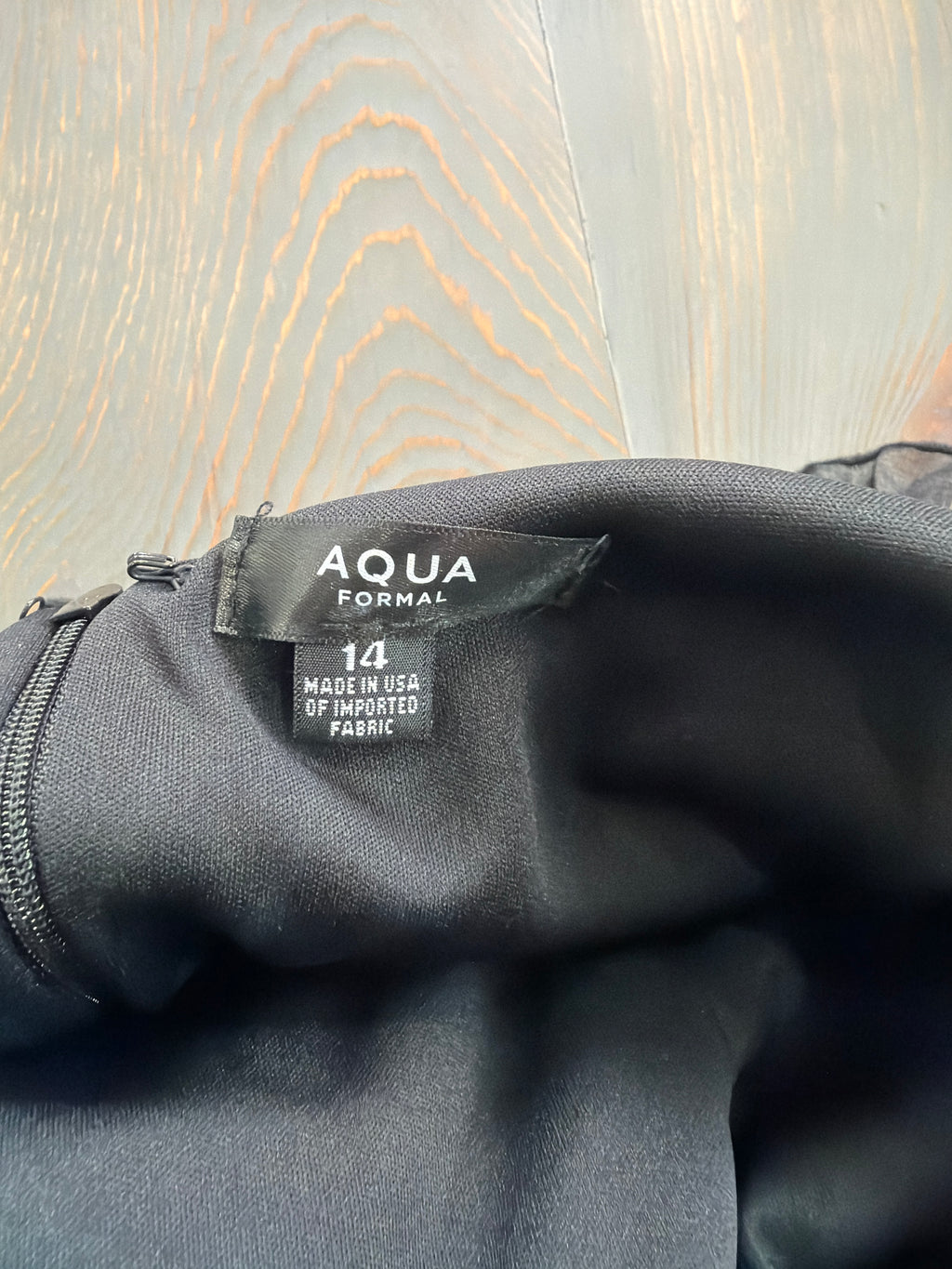 Aqua Scuba Crepe Dress - Size 14 - NWT