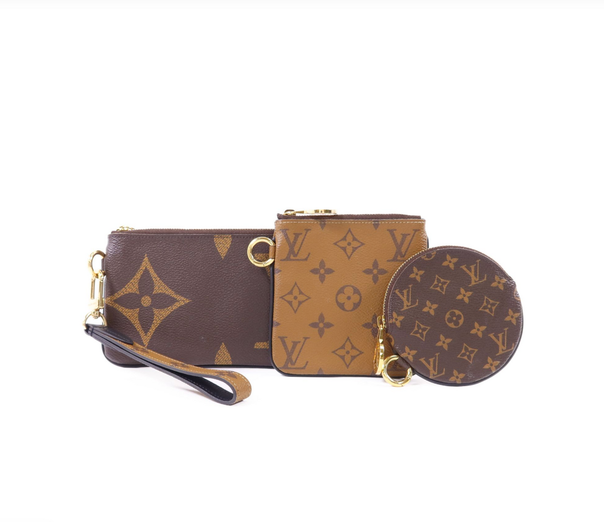 7292 - Louis Vuitton Trio Pouch Reverse Monogram Giant