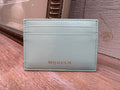 7455 - Alexander McQueen Card Case in Spearmint - NWT