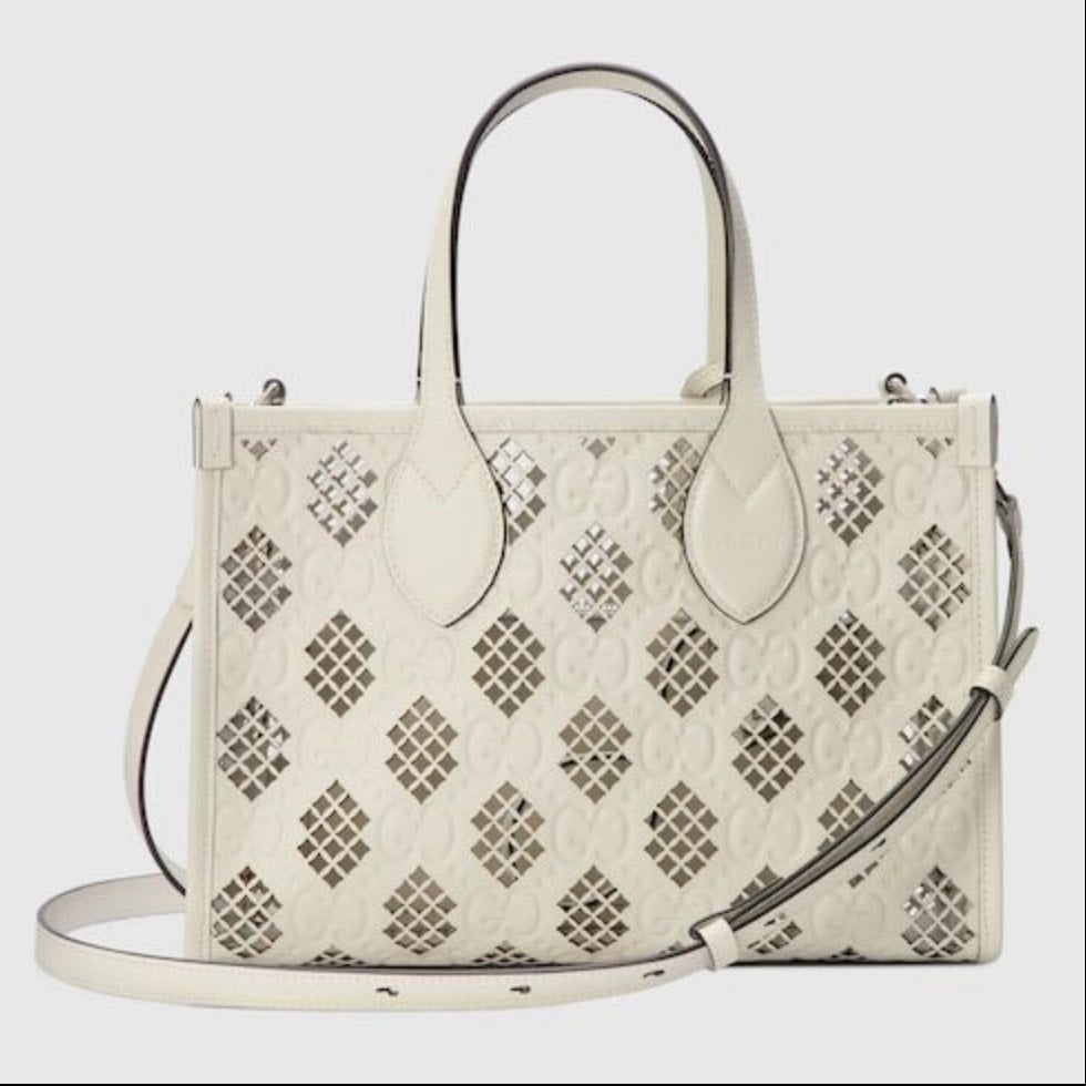 6082 - Gucci Ophidia Small Cutout Tote Bag - NWT