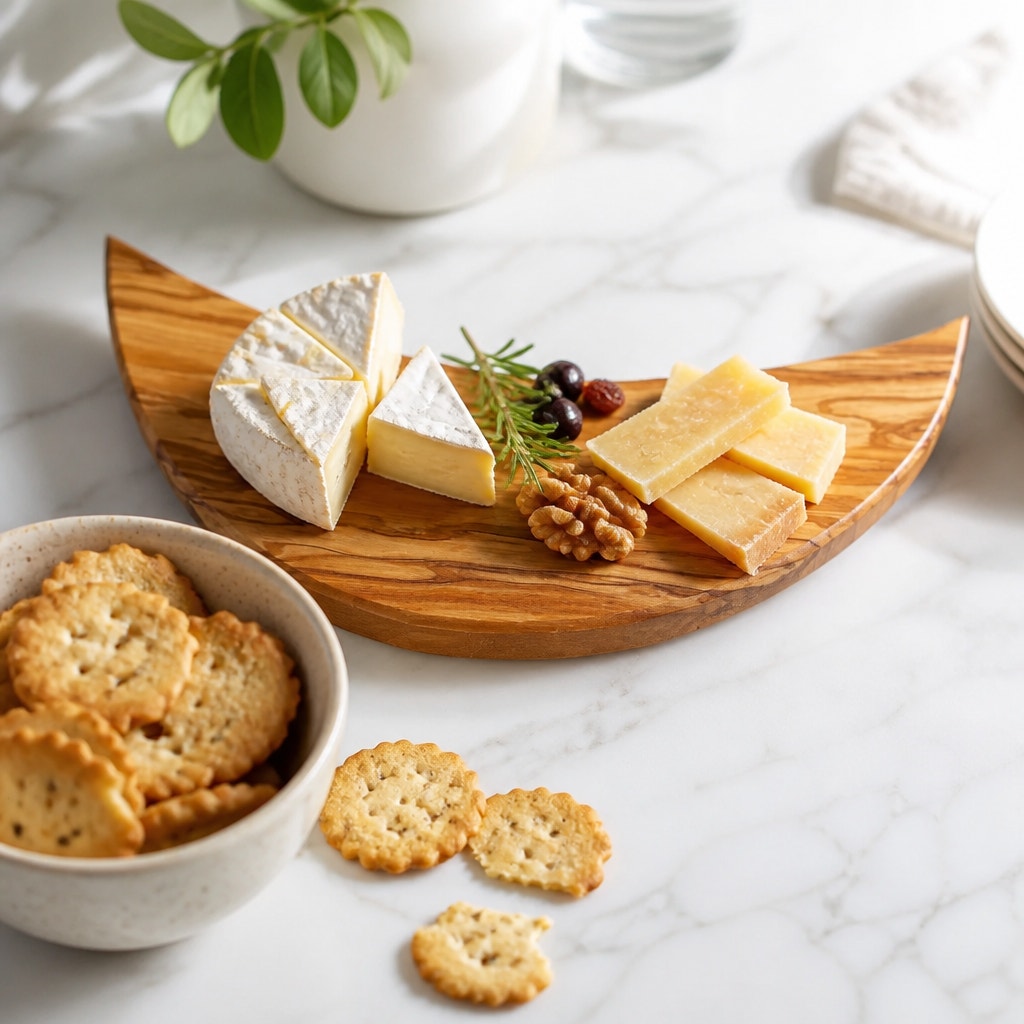 Italian Olive Wood Crescent Cheese Board, Hand Crafted, 15.5 x 5 x 1 Inch, Dense Hardwood