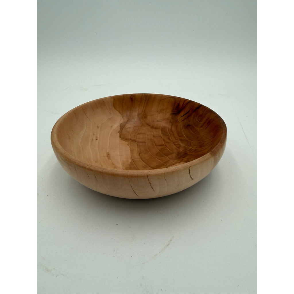 Hand Turned Apple Wood Bowl 5.5 x 1.5 Inches, food safe finish, handmade woodturning, decorative or functional, small serving dish