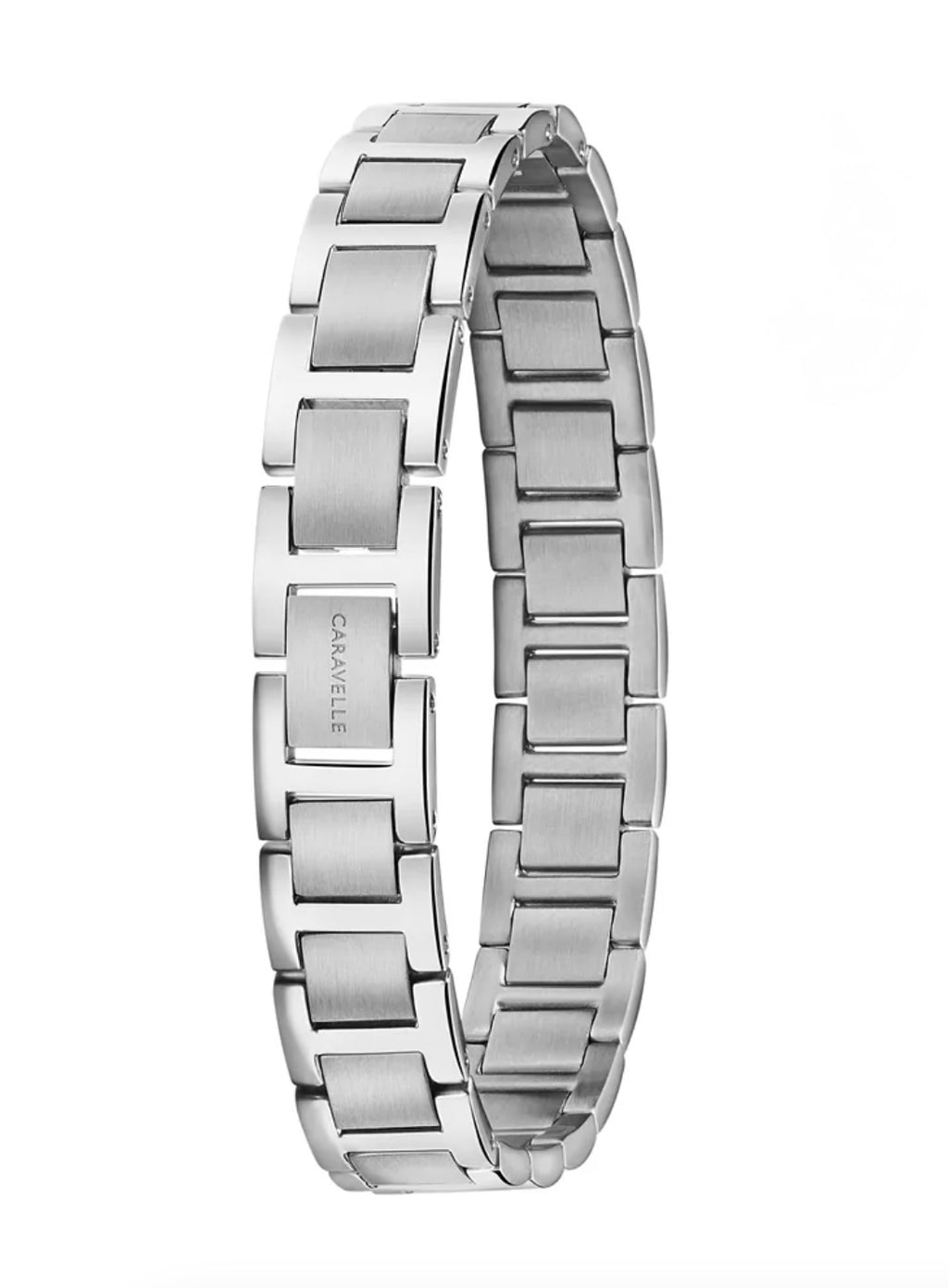 Caravelle by Bulova Mens Stainless Steel Link Bracelet - NWT