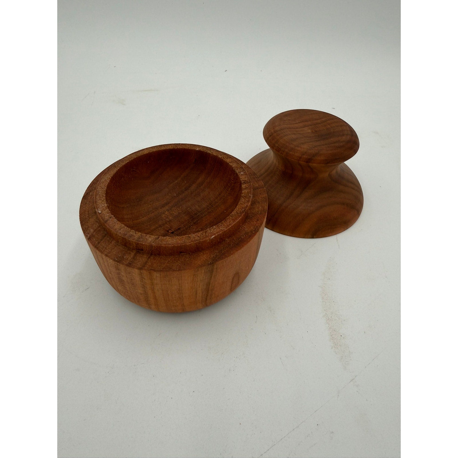 Hand Turned Cherry Wooden Lidded Box for Home, catchall bowl, jewelry or key holder, salt cellar, small storage, one of a kind
