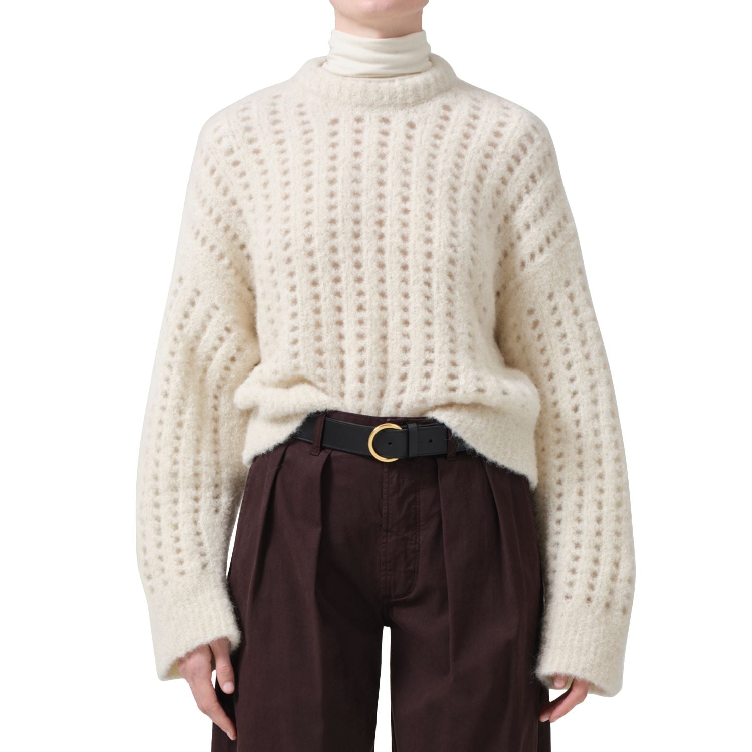 5658 - Citizens of Humanity Ailani Crewneck Sweater - Size M - NWT