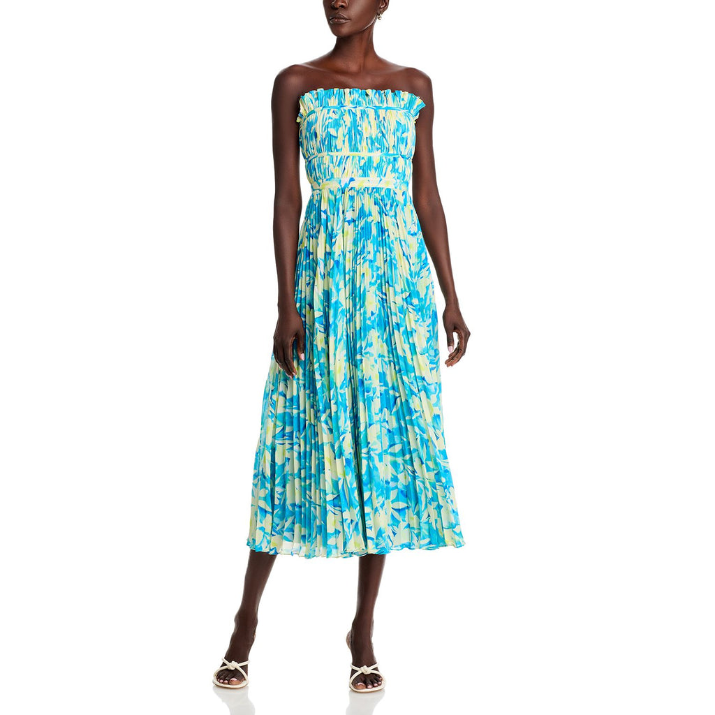 AMUR Scottie Strapless Midi Dress - Size 10 - NWT