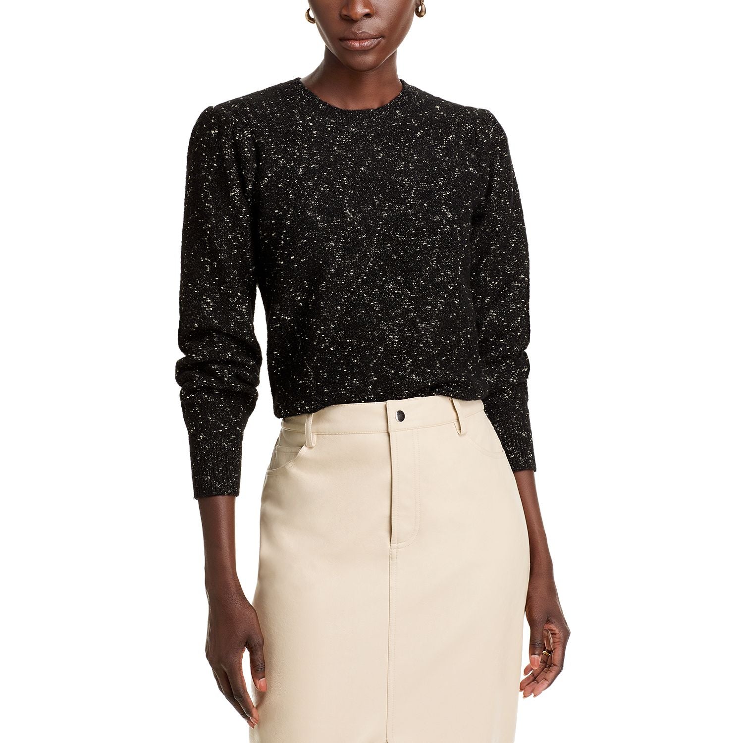 Single Thread Metallic Sweater