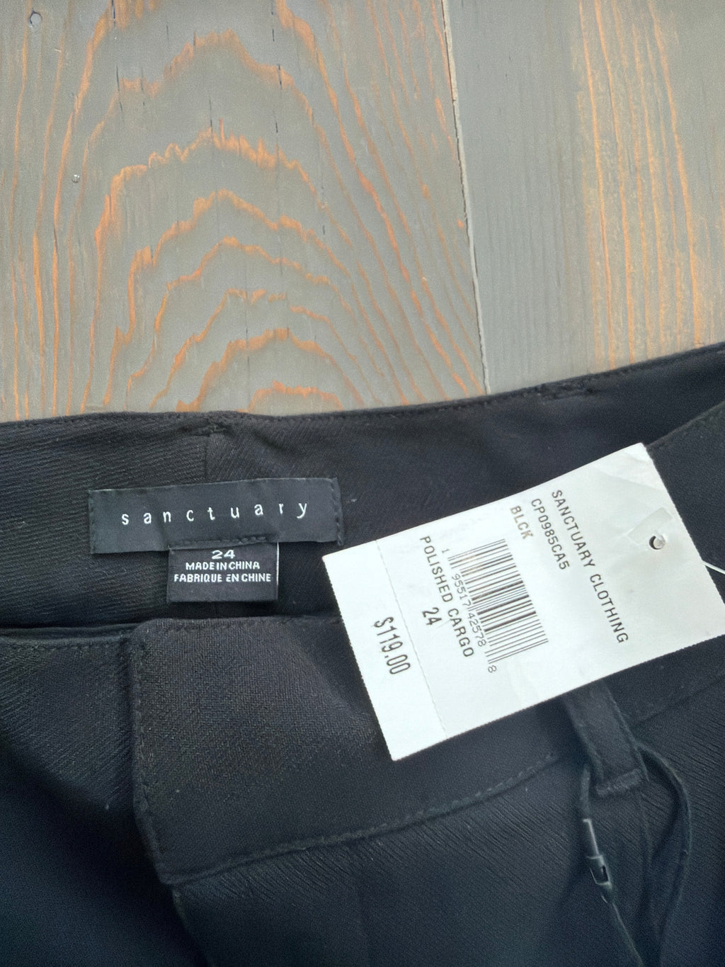 Sanctuary Clothing Polished Cargo - Size 24 - NWT
