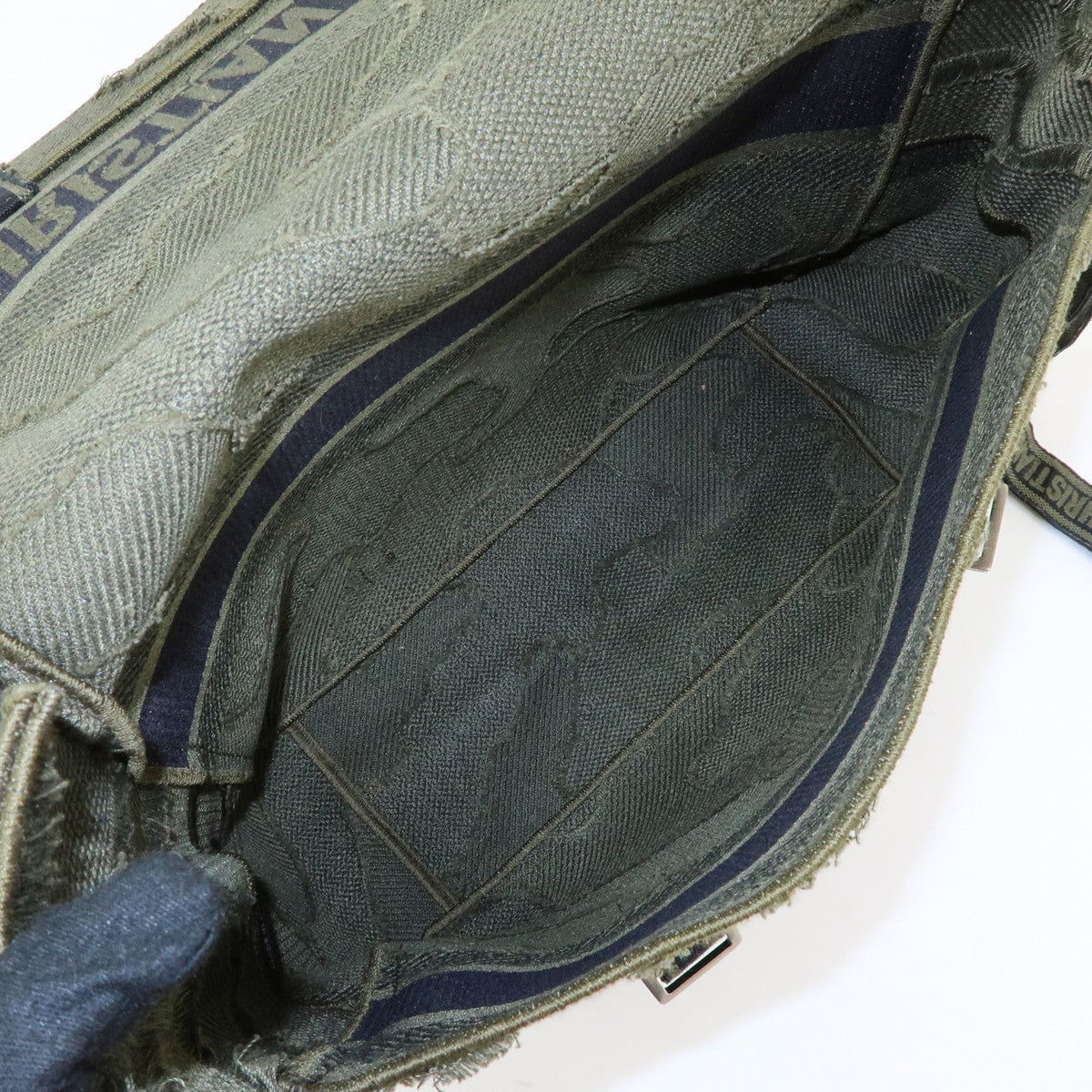 6179 - Christian Dior Diorcamp Cotton Canvas Messenger Bag