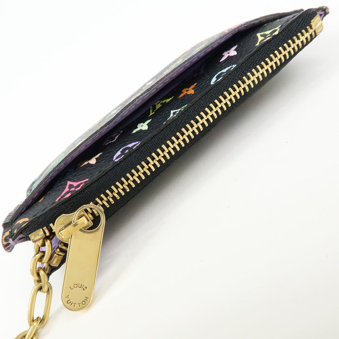 6341 Louis Vuitton Monogram Murakami Multicolor Pochette Key Cles