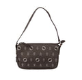 Hunting World Vintage Leather Trim Shoulder Bag