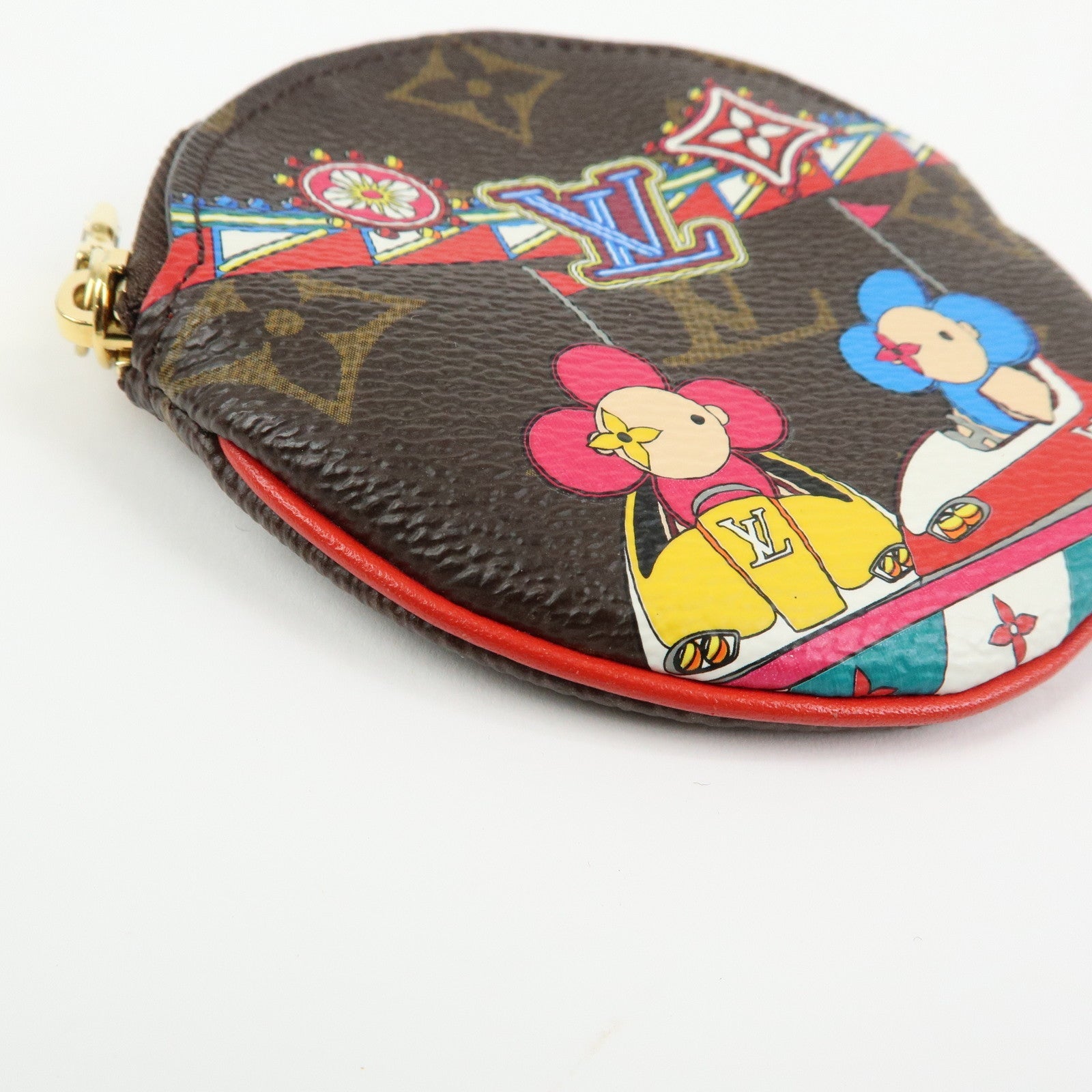 6694 - Louis Vuitton Monogram Porte Monnaie Rond Vivienne