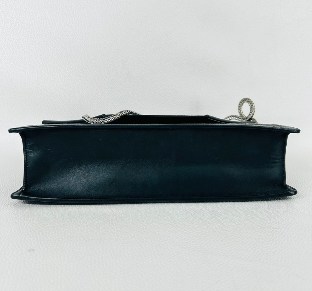 5087 - Saint Laurent Vintage Handbag Studded & Embossed