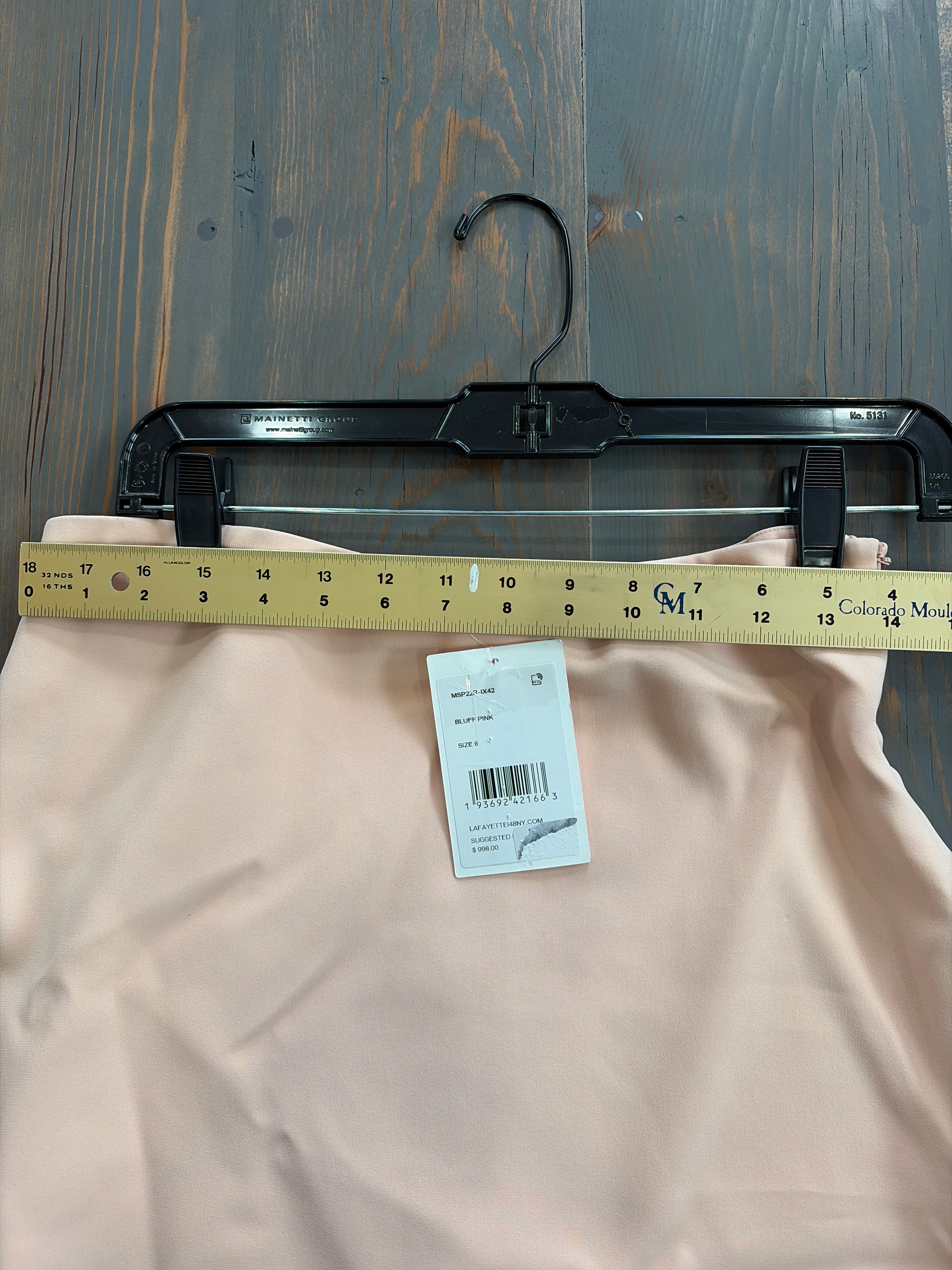 Lafayette 148 High Waisted Maxi Skirt - Made in Italy - size 6 - NWT