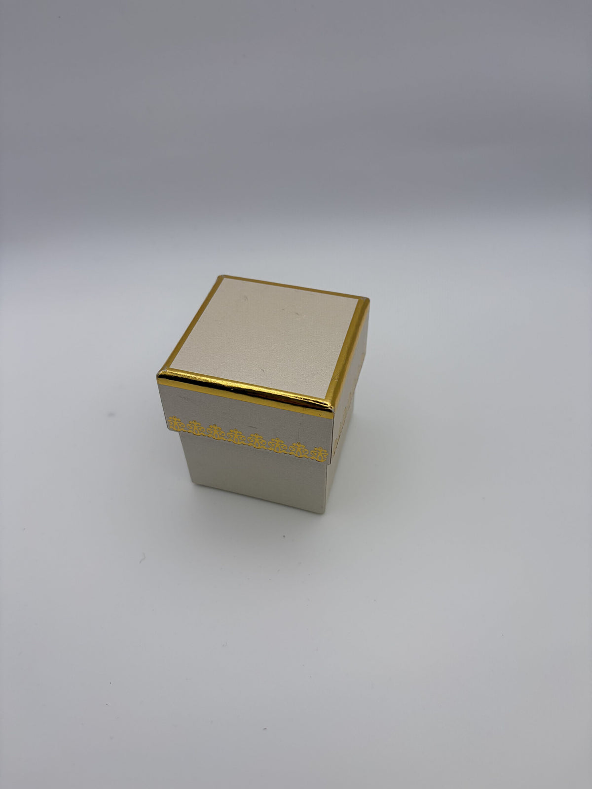 14K Gold Heart Stud Earrings Safety Back Gift Box Pavé Crystal Accent Women's - Image 1
