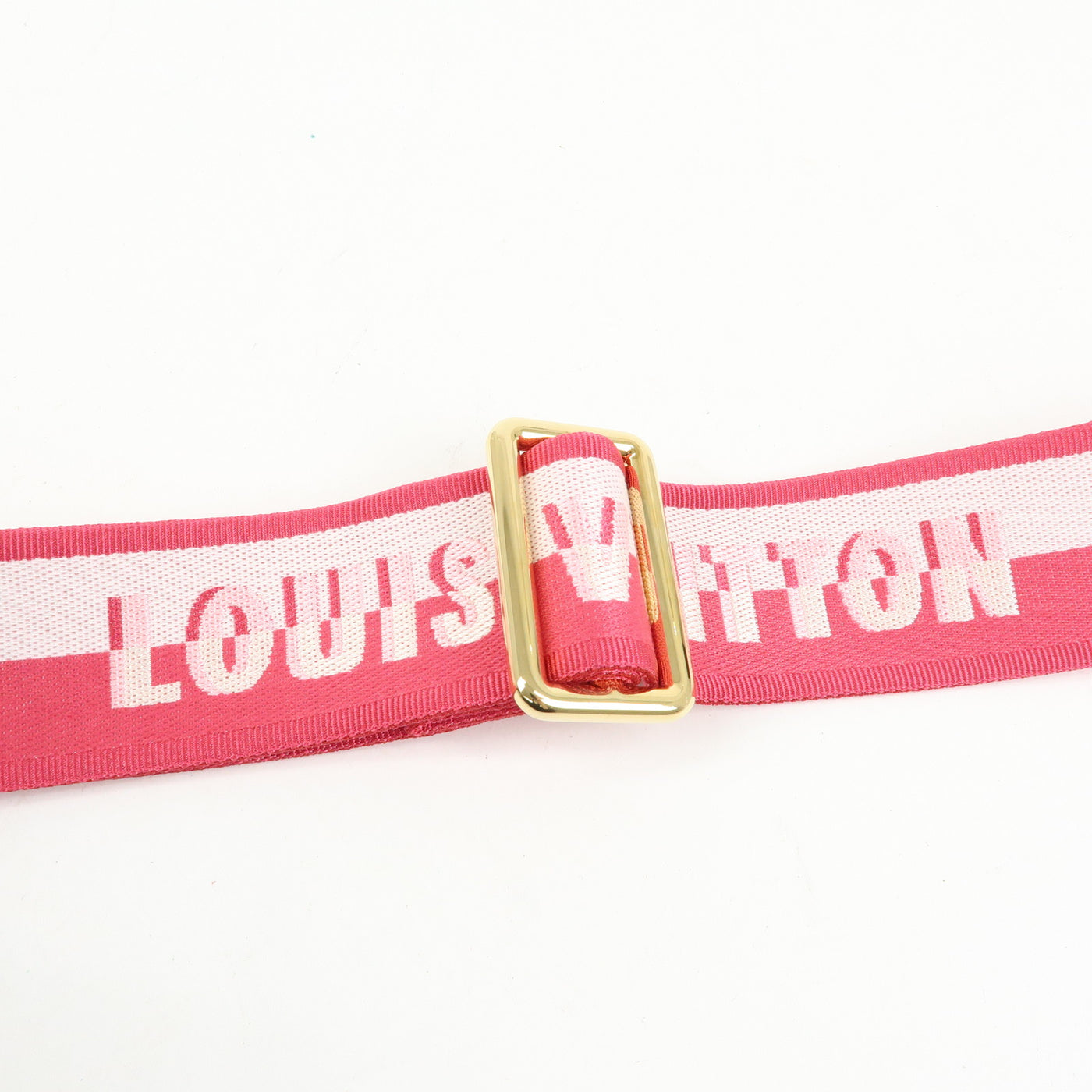 6654 - Louis Vuitton Adjustable Shoulder Strap Rose Peony