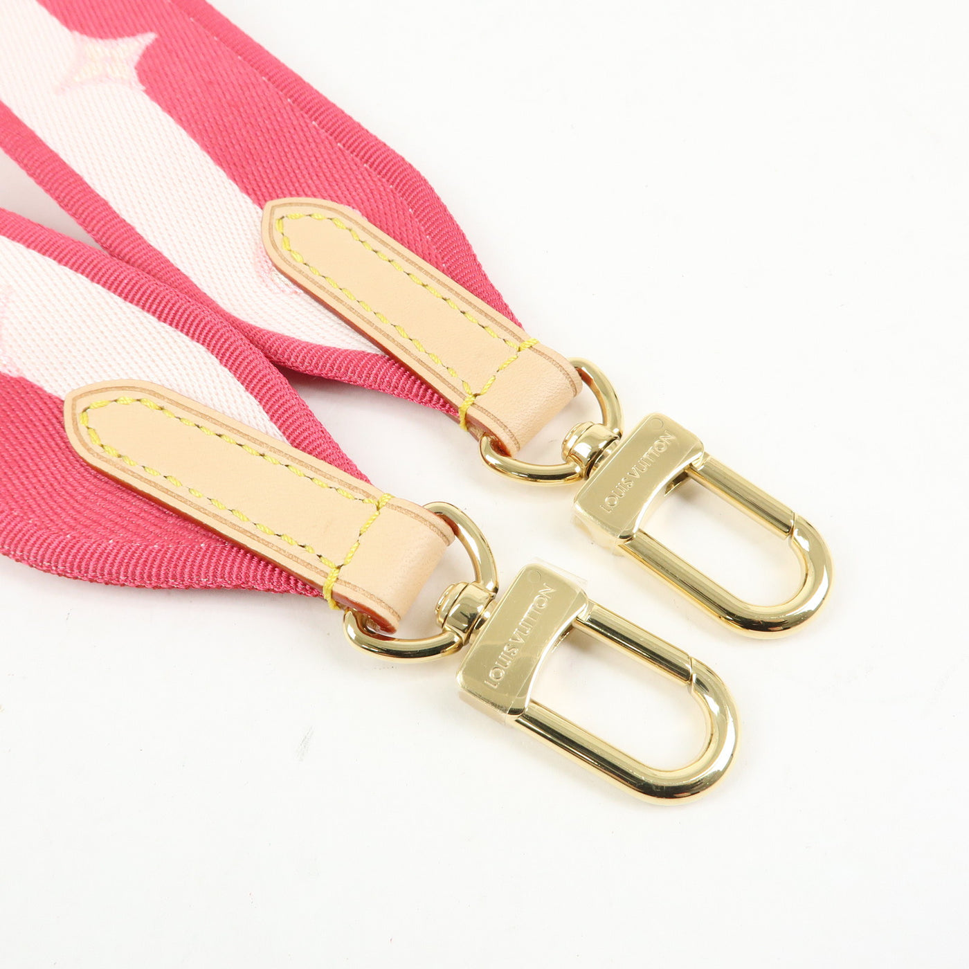 6654 - Louis Vuitton Adjustable Shoulder Strap Rose Peony