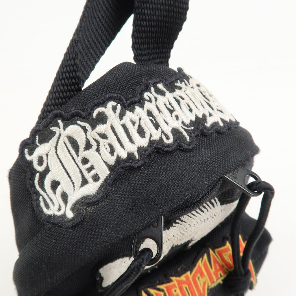 6683 - Balenciaga Logo Nylon Explorer Mini Shoulder Bag