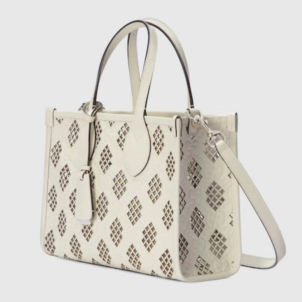 6082 - Gucci Ophidia Small Cutout Tote Bag - NWT