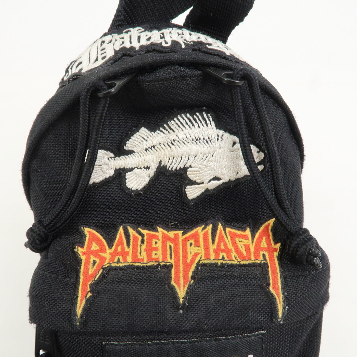 6683 - Balenciaga Logo Nylon Explorer Mini Shoulder Bag