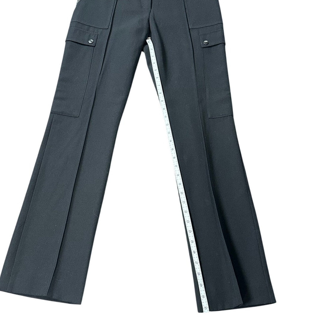 Burberry Wool Lined Black Trousers Women’s Size 6 Excellent