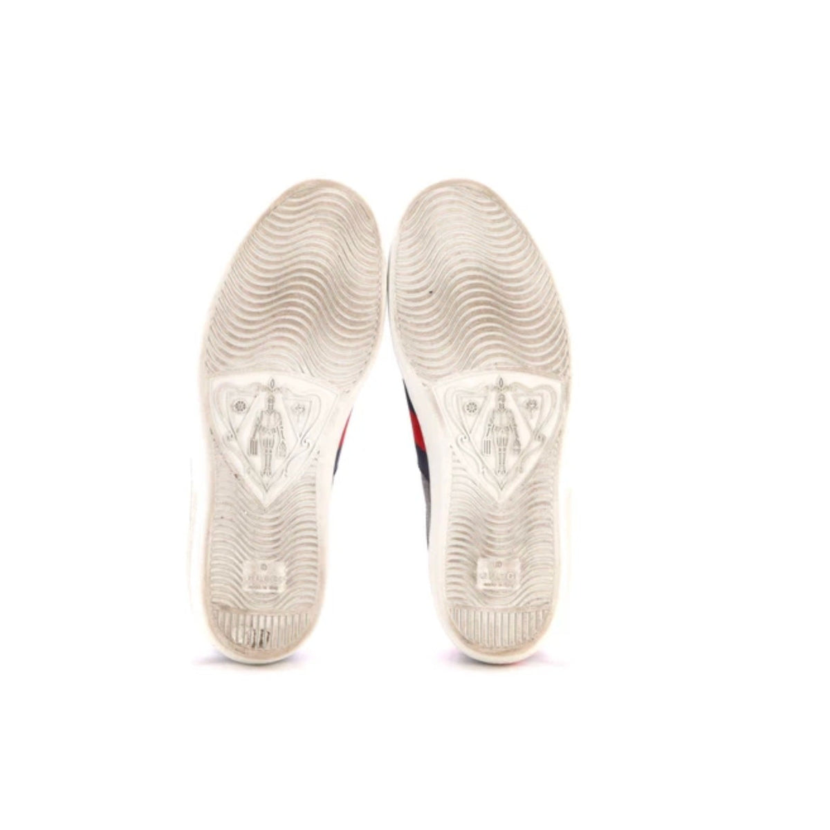 Gucci Ace Black Sneakers GG Coated Canvas - M 6.5 - Image 4