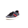 Gucci Ace Black Sneakers GG Coated Canvas - M 6.5 - Image 1