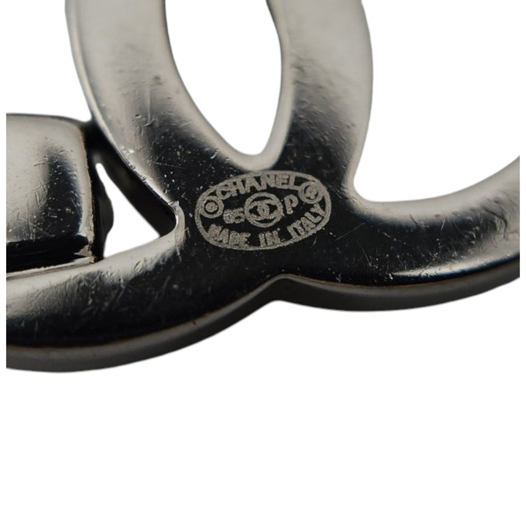 7209 - Chanel Drop Earrings Silver - Image 6
