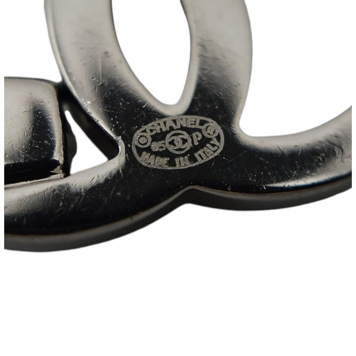 7209 - Chanel Drop Earrings Silver - Image 6