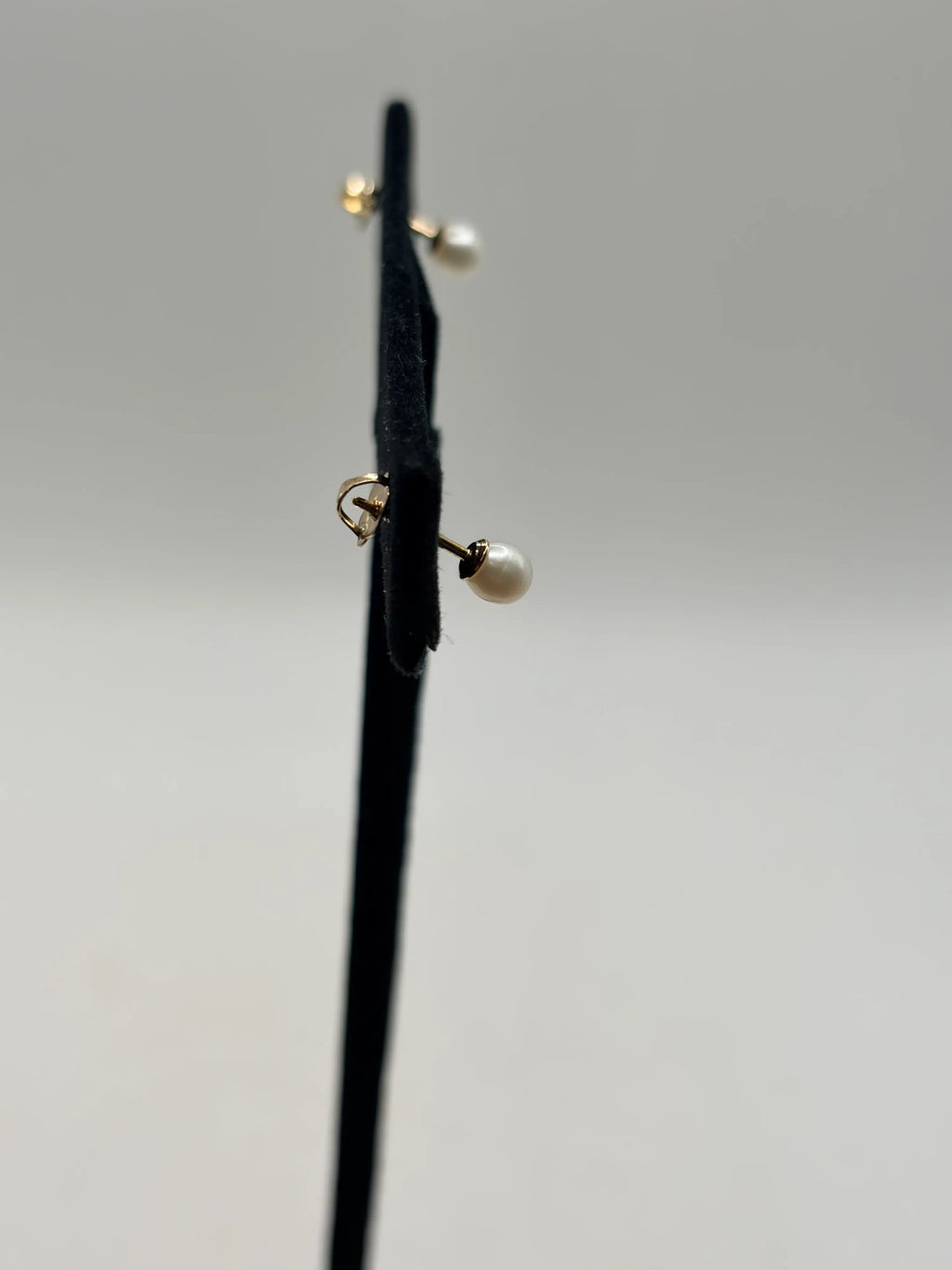 Bridge Precious Metals 14K Gold & Pearl Stud Earring Set - New in Box - Image 4