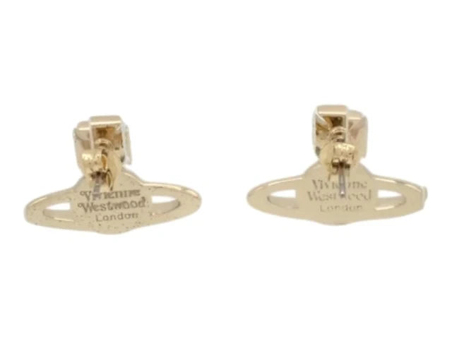 7520 - Vivienne Westwood Orb Earrings Gold-tone - Image 2
