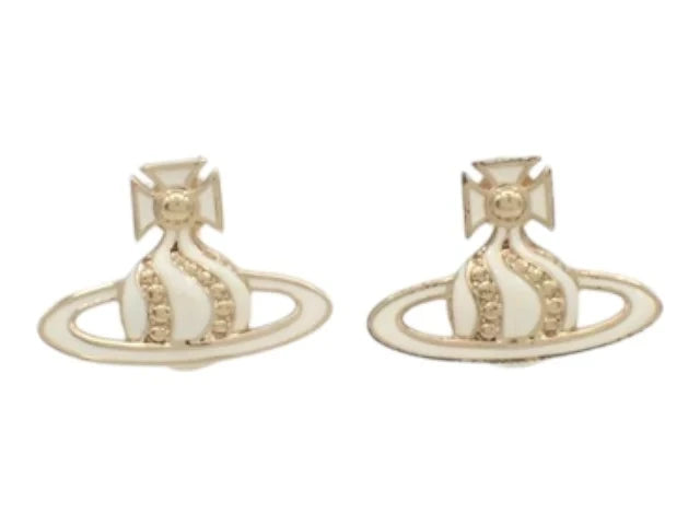 7520 - Vivienne Westwood Orb Earrings Gold-tone - Image 1