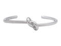 7547 - Celine Knot Cuff Bracelet Silver-tone Bracelet - Image 1