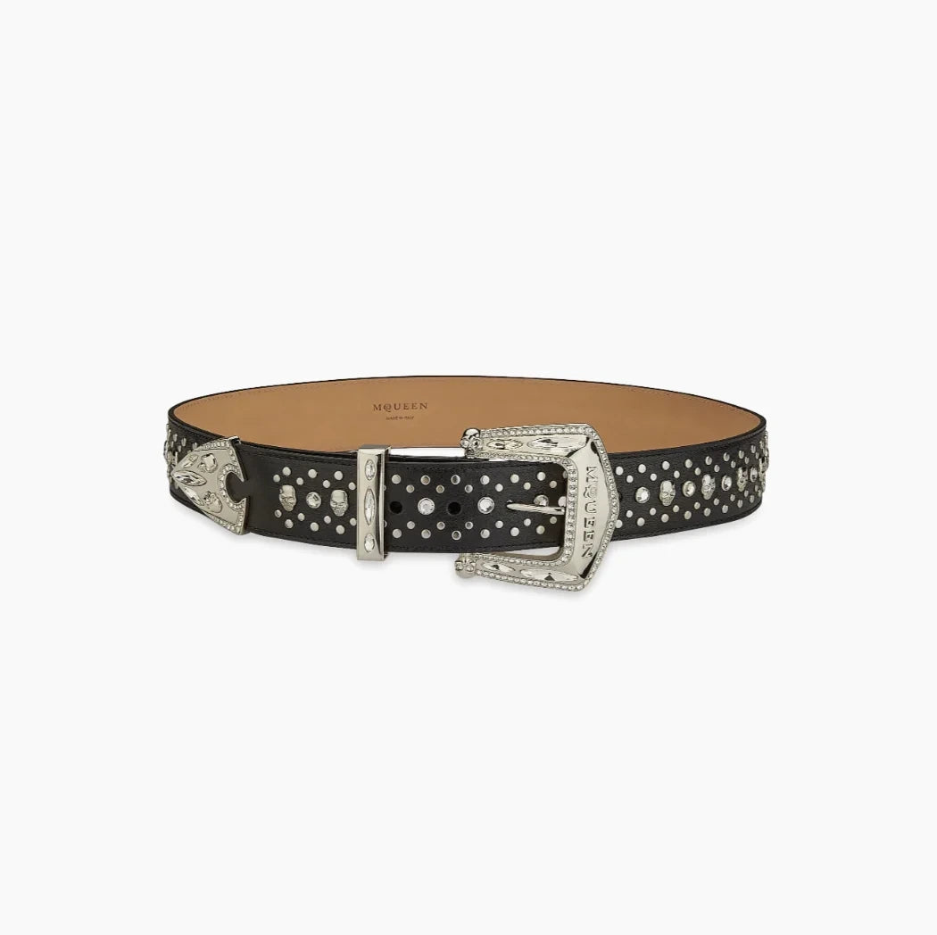 7425 - Alexander McQueen Jewelled Arrow Belt - Size 80 - NWT - Image 1