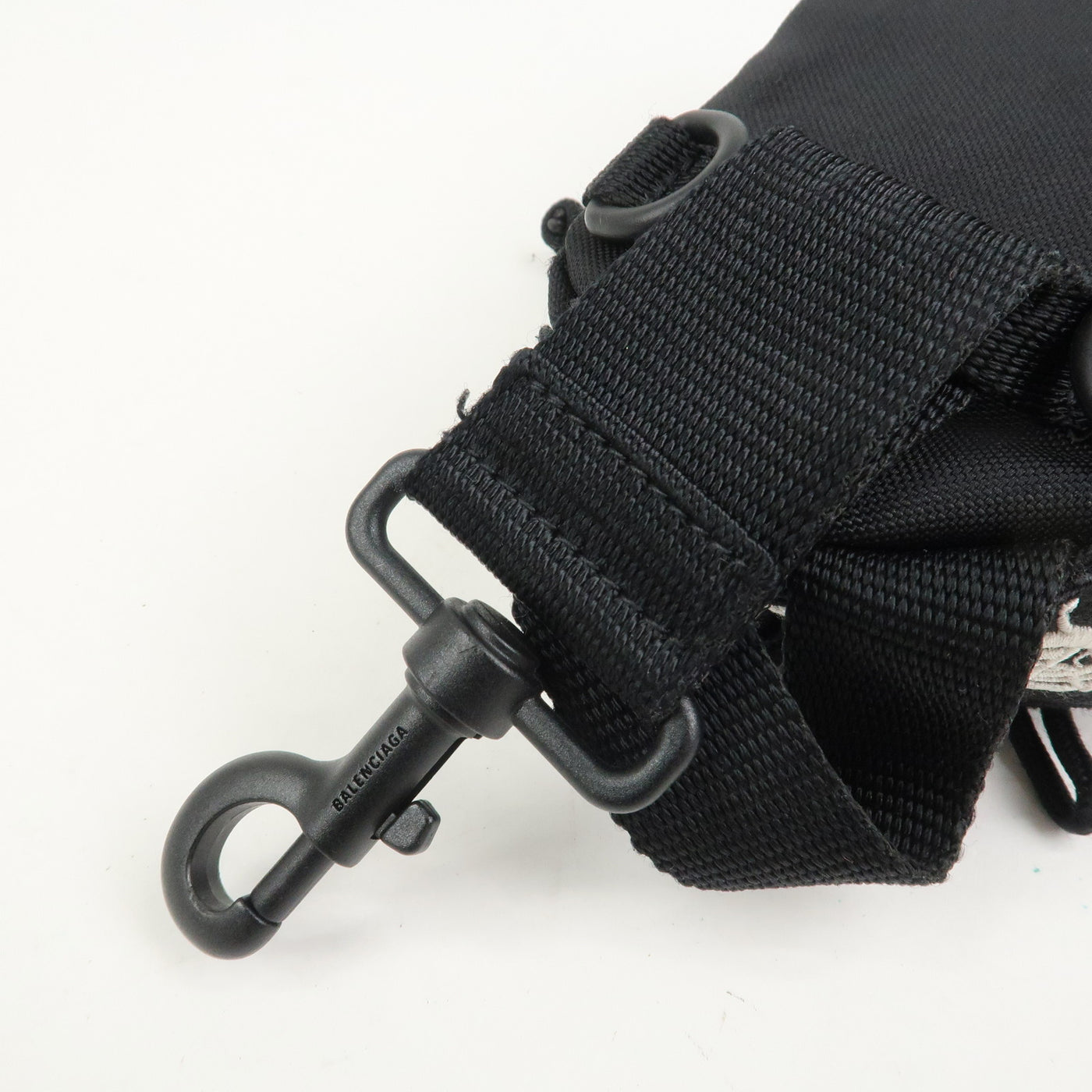 6683 - Balenciaga Logo Nylon Explorer Mini Shoulder Bag