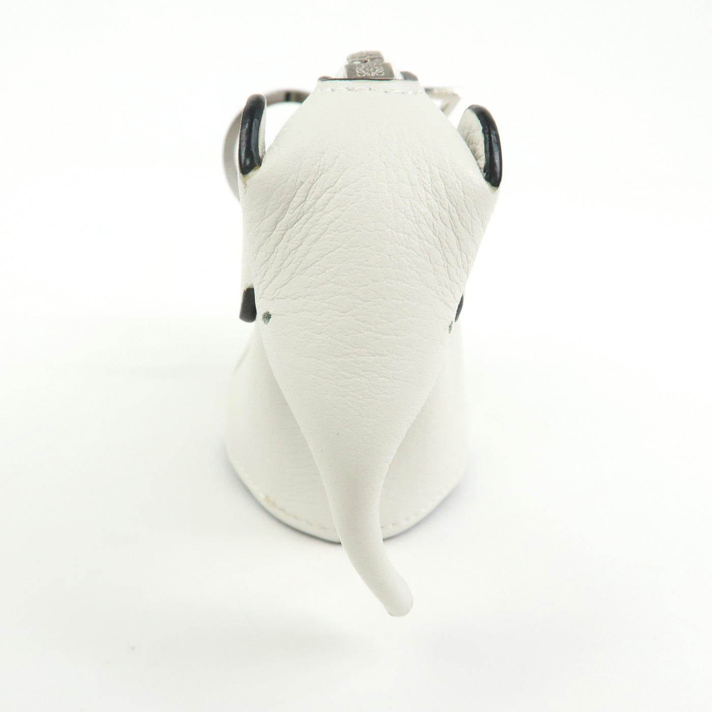 6690 - Loewe Calf Leather Elephant Coin Purse White