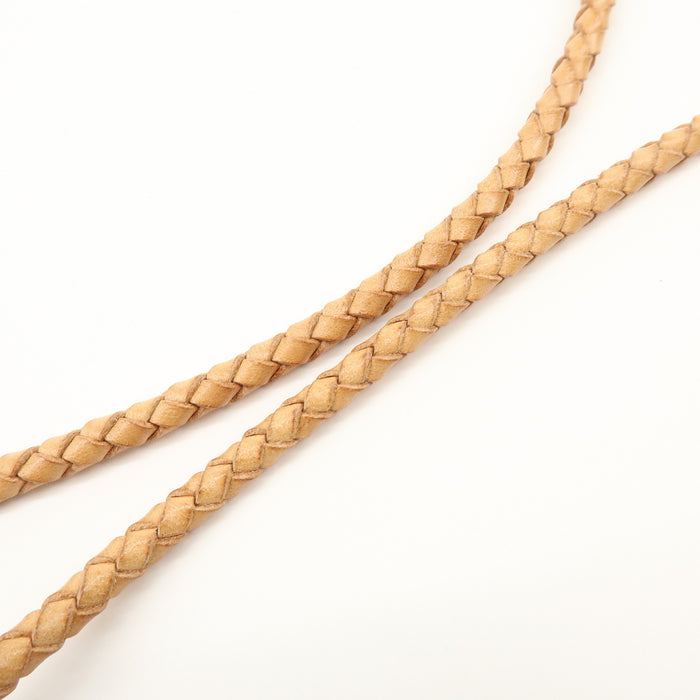 6336 - Louis Vuitton Ceinture VVN Tresse Leather Belt - Natural - Ceinture VVN Tresse Leather Belt - M67302 / Natural / Excellent