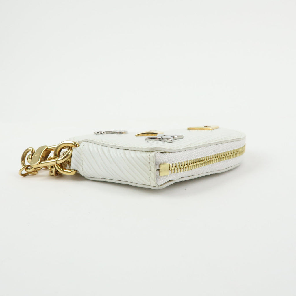 6543 Louis Vuitton Epi Love Lock Porte Monnaie Coeur Coin Case