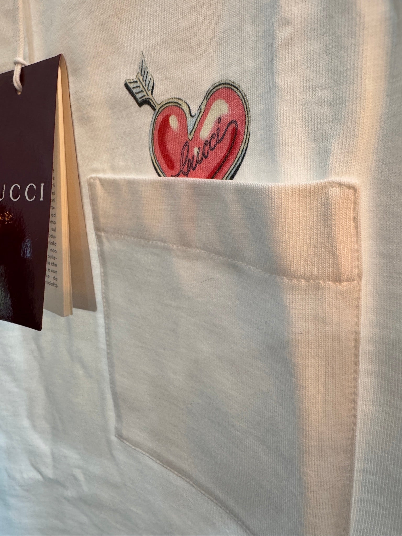 6914 - Gucci Oversized Cotton Jersey T-Shirt - Size S - NWT